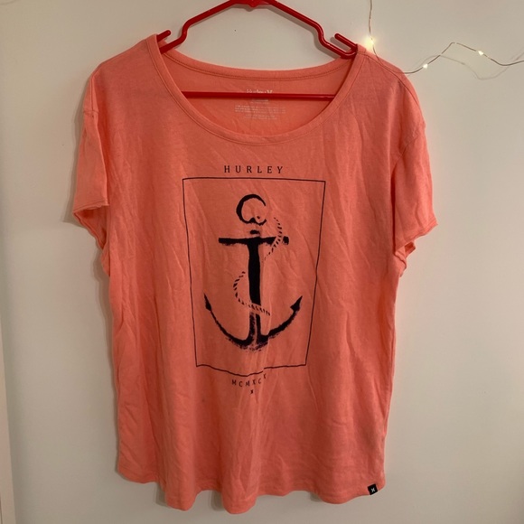 peach oversized t-shirt - Picture 1 of 3